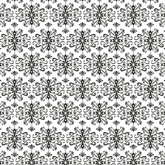 victorian and floral monochrome background