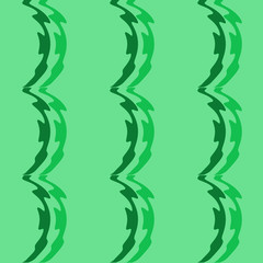 Seamless pattern background with multi-colored wavy lines.