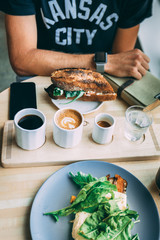 Coffee Shop with Journal