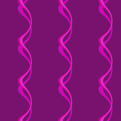 Seamless pattern background with multi-colored wavy lines.