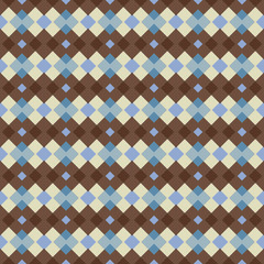 Seamless pattern background from a variety of multicolored squares.