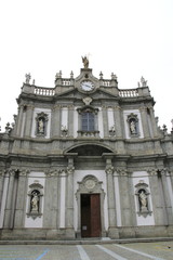 Fototapeta na wymiar San Giovanni Battista, Kirche in Morbegno, Italien in der Lombardei