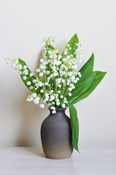 bouquet of lilies of the valleys
