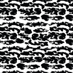 Swirls, curls, sky and clouds dry brush stroke seamless repeat texture pattern background.