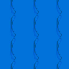 Seamless pattern background with multi-colored wavy lines.