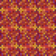 Seamless pattern background from a variety of multicolored squares.