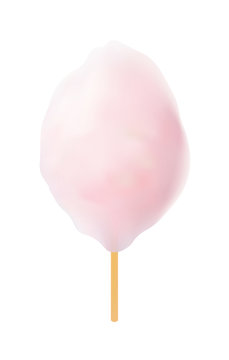 Cotton candy. vector illustration
