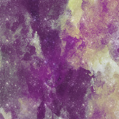 Space Watercolor background