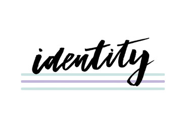 slogan Identity phrase graphic vector Print Fashion lettering calligraphy