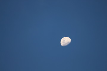 Luna en el cielo / Moon in the sky