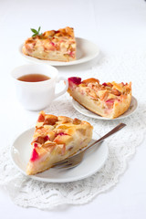 Pfirsich-Kuchen