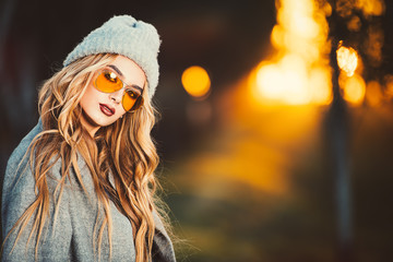 walking in the evening