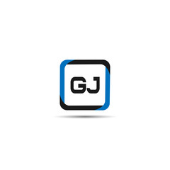 Initial Letter GJ Logo Template Design