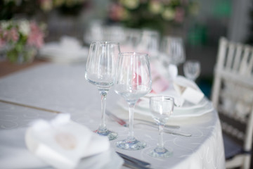 Beautiful Wedding decorations and candy bar