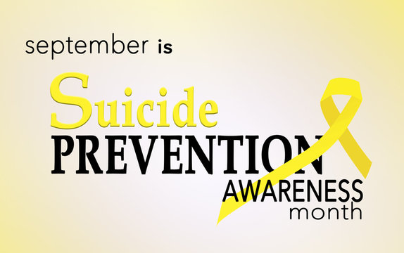 September is suicide prevention awareness month