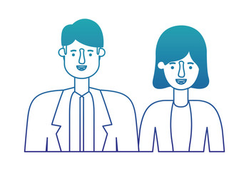 couple avatar characters icons