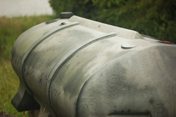 barrel for fuel for heating the house