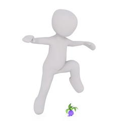 climb over the plant