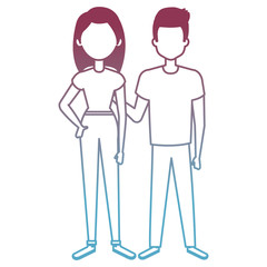 couple avatar characters icons