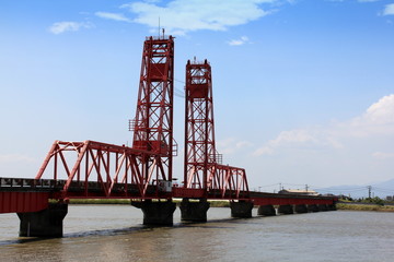 筑後川昇開橋、