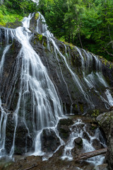 乗鞍高原　三本滝(右側の滝)　長野県松本市