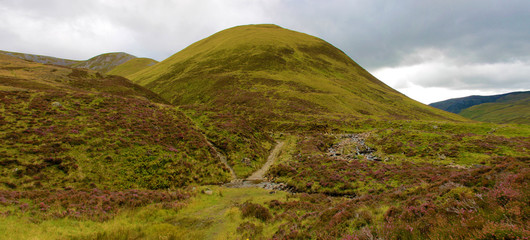 Scottish Highlands. Cairngorm Mountains. Braemar, Royal Deeside, Aberdeenshire, Scotland, UK.
