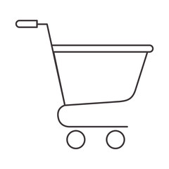 shopping cart isolated icon