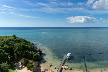 view of tropical island