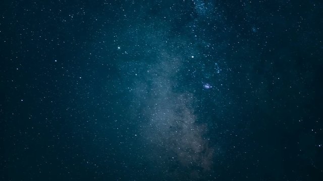 Perseid Meteor Shower Milky Way Closeup in Sierra Nevada Mts California