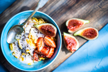 Traditional healthy breakfast