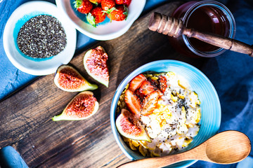 Traditional healthy breakfast