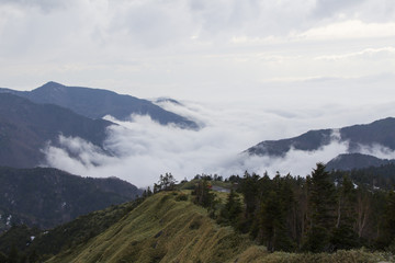 志賀高原の雲海／長野県山ノ内町