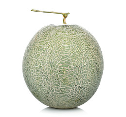 melon on white background