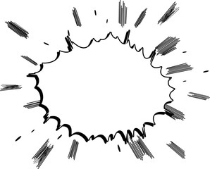 Vector illustrated cartoon, comic book style background.