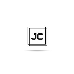 Initial Letter JC Logo Template Design