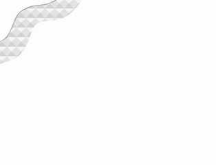 Geometric shapes and texture design with hidden under white template background. edge dimension isolated.