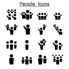 People icon set