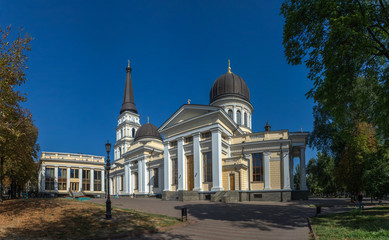 Fototapeta na wymiar Transfiguration Cathedral in Odessa, Ukraine