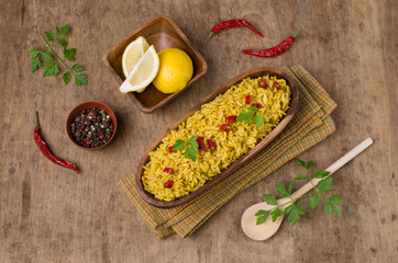 Traditional spicy rice