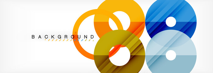 Modern geometrical abstract background