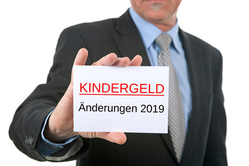 Kindergeld-Änderungen 2019