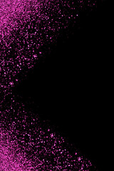 Abstract glitter purple background