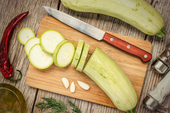 haelthy food, zucchini, cooking, top view, vegetable, vegan, vegetarian,