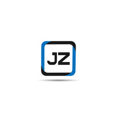 Initial Letter JZ Logo Template Design