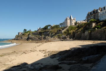 Plage de Port Riou à Dinard