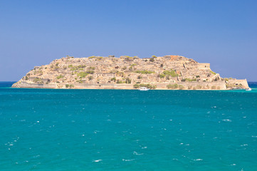 Fototapeta premium Spinalonga island, Greece