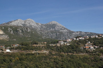 Fototapeta na wymiar Mountains in Montenegro