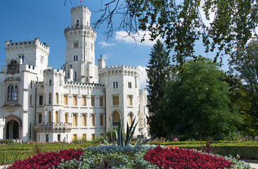 Church Hluboka, near Bohemian Budejovice, Czech Republic, Europe 