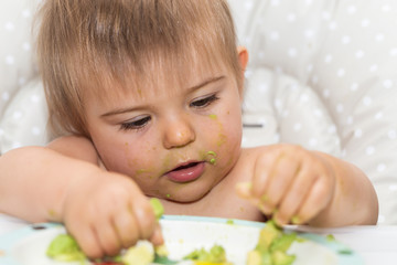 Babygirl, Eating, Human, Caucasian Ethnicity 2