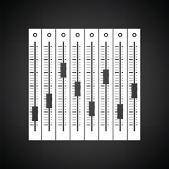 Music equalizer icon